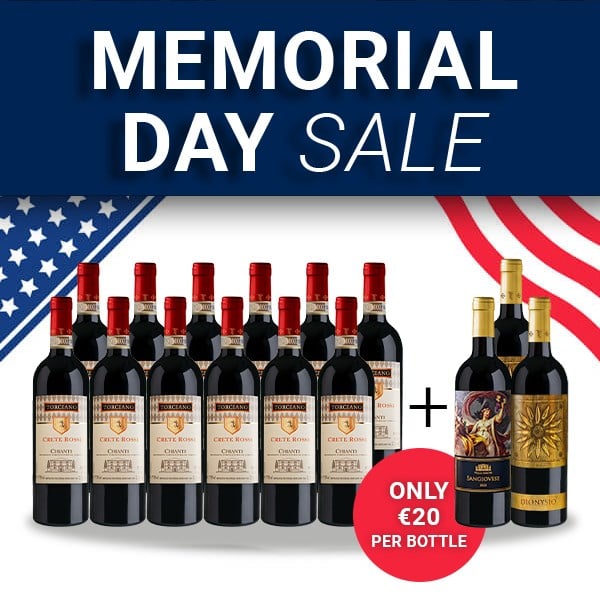 Memorial Day - 12 Chianti + 3 Free Bottles